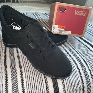 NWT Black Vans